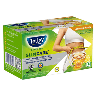 Tetley Slim Care Lemon & Honey Flavoured Green Tea Bags 25